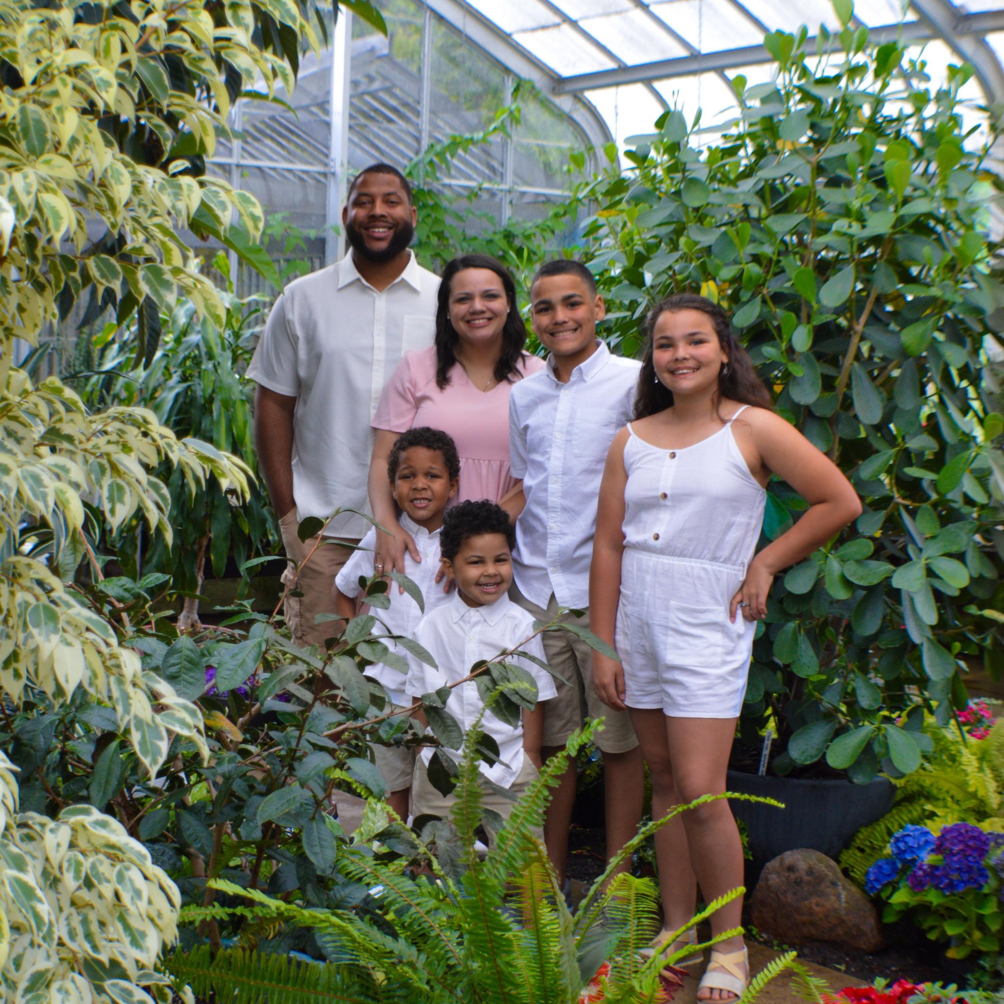 Power washing in action